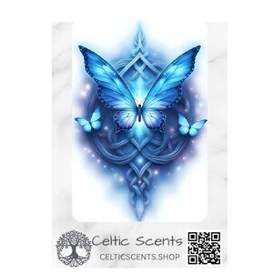 Celtic Knot Magnetic Bookmark, Laminated with Strong Magnet, Decorative Bookmark